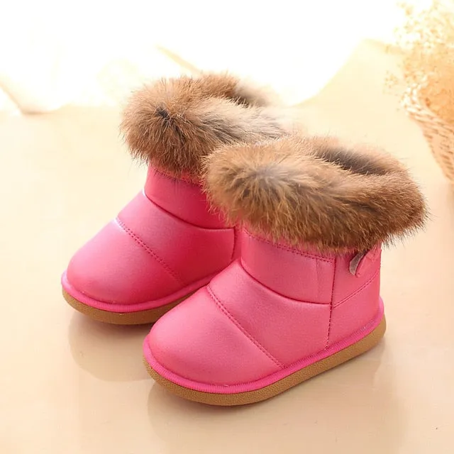 Boys Snow Boots Children Winter Shoes
