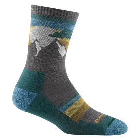 Darn Tough Women's Micro Crew Cushioned Hiking Socks- Charcoal