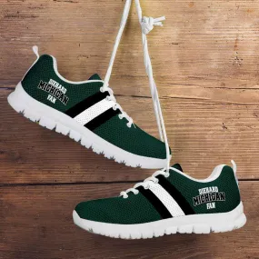 Diehard Michigan Fan Running Shoes - Green and White