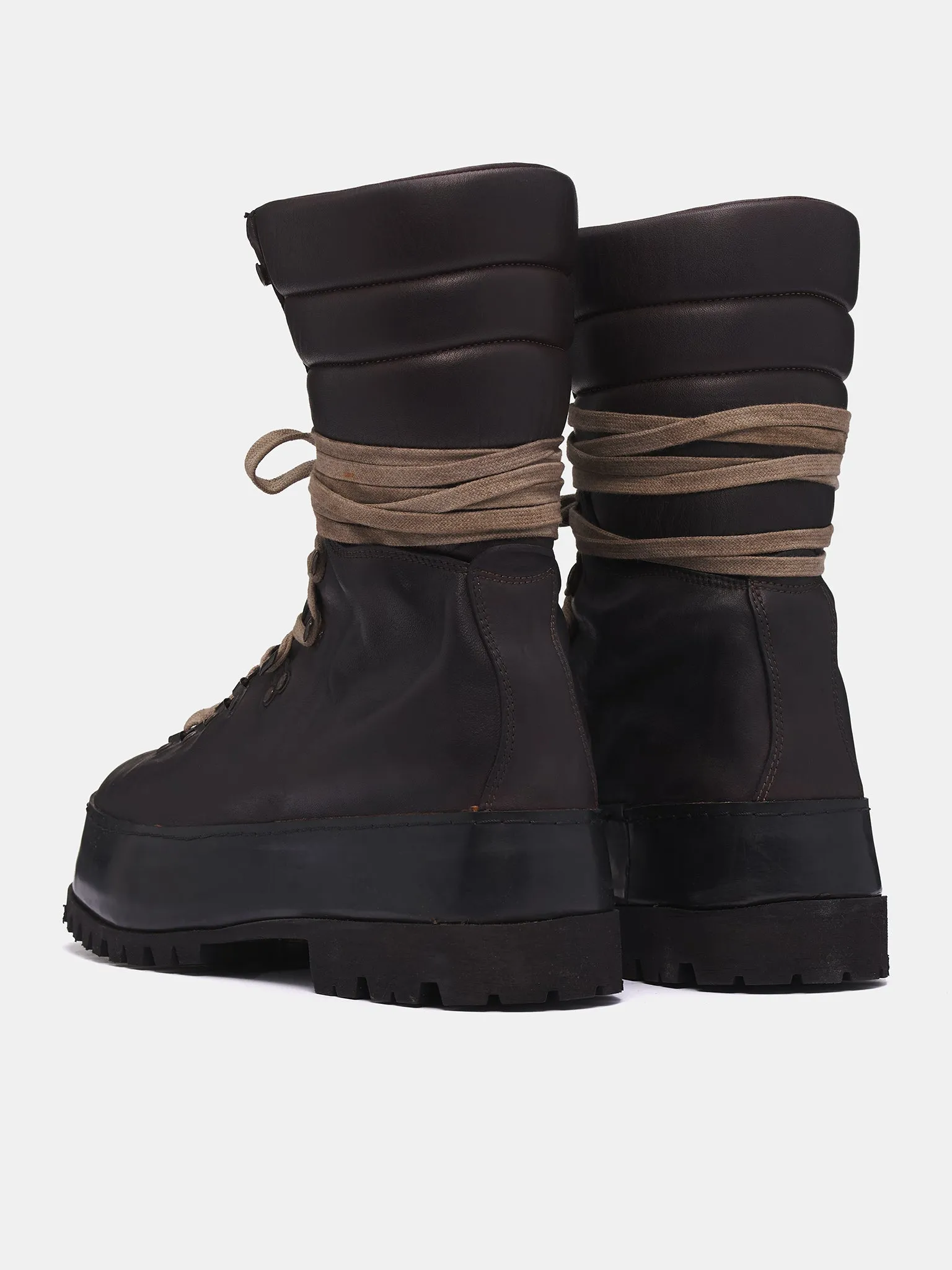 Drew Calf High Leather Boots (DREW-CALF-BLACK)