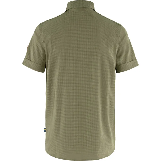 Fjällräven Abisko Trekking Shirt SS M, light olive
