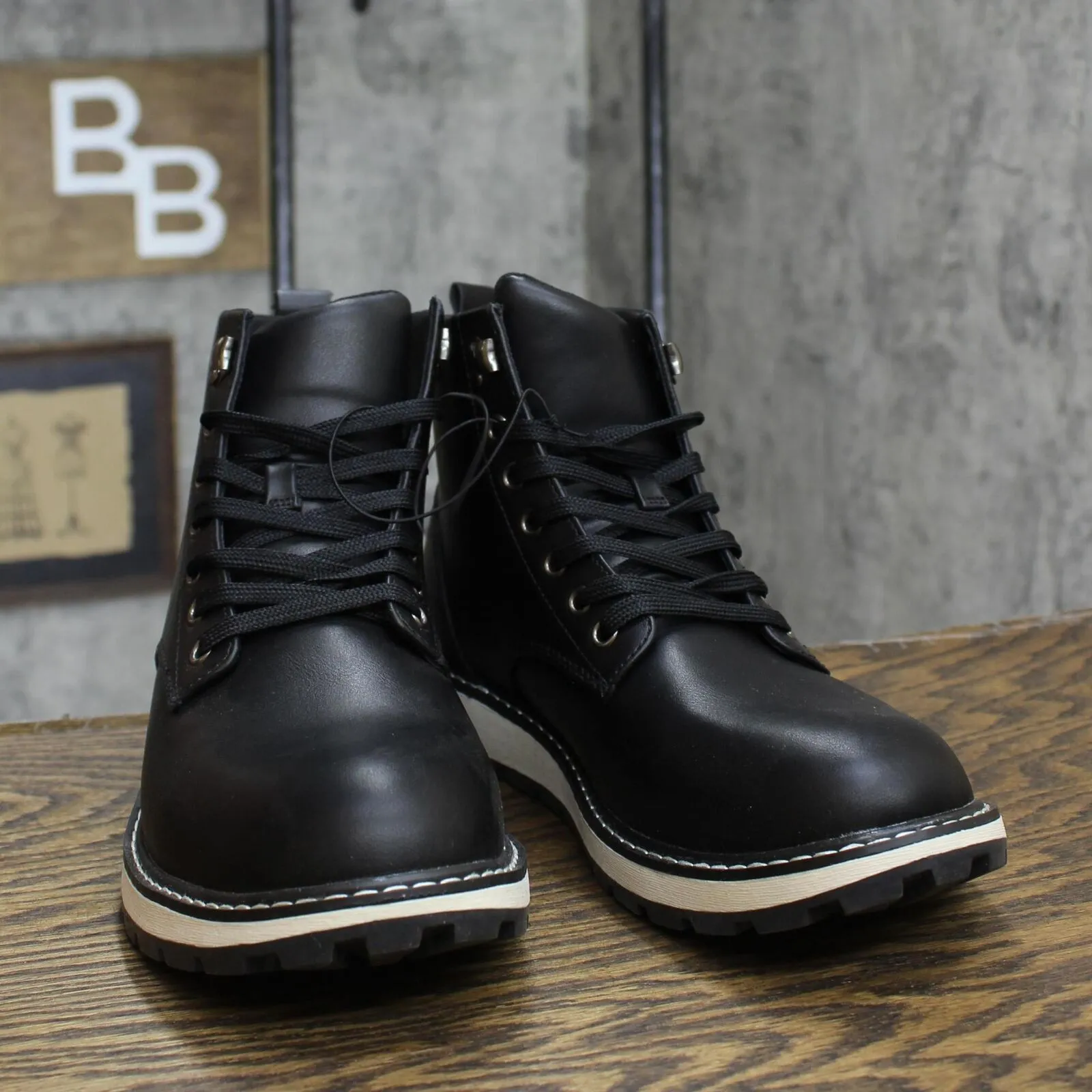 Goodfellow & Co Men's Forrest Work Boots 88097799 Black 9.5
