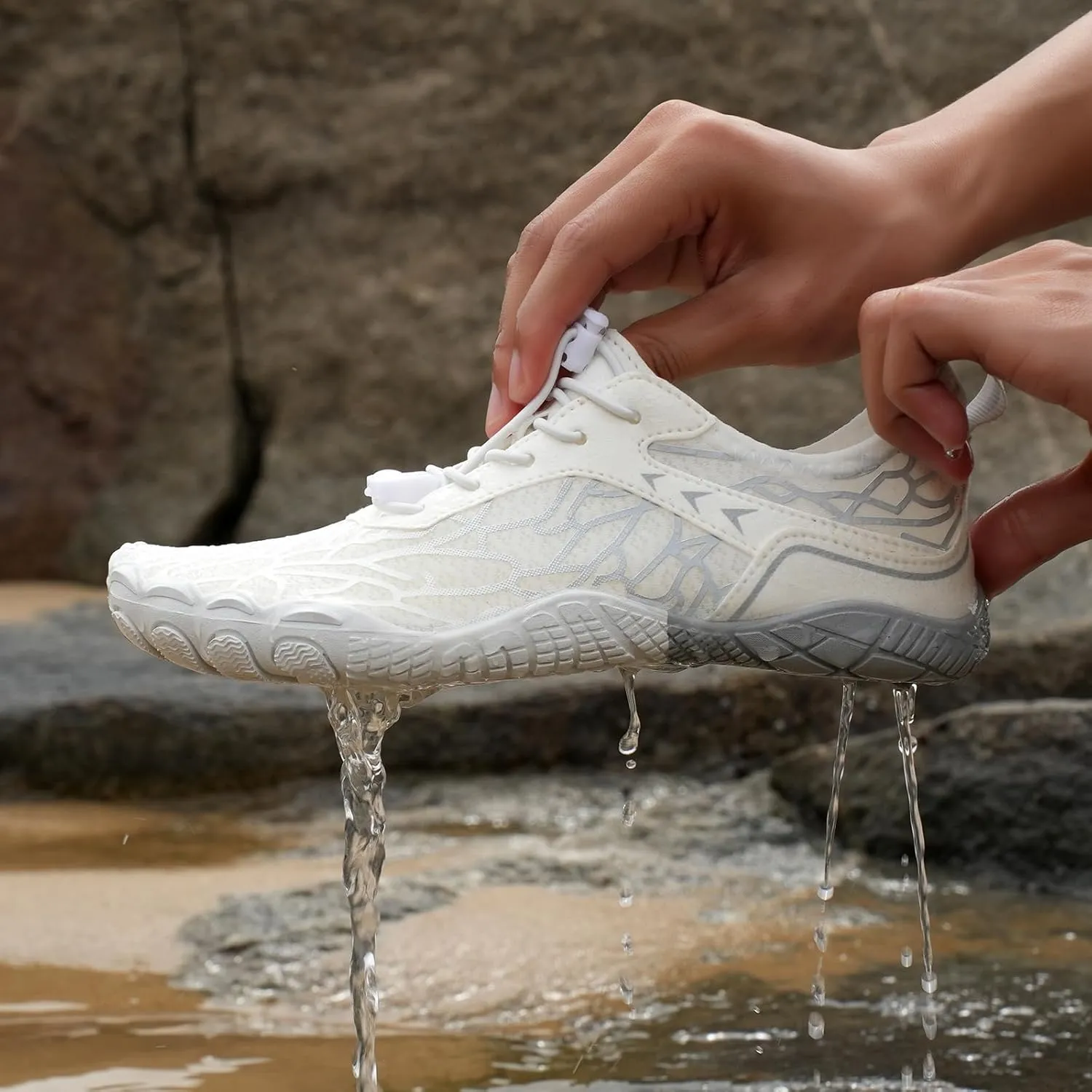 Hike Barefoot Shoes Women Pro Wide Toe Box Footwear Barefoot Shoes Healthy & Non-Slip Walking Shoe Neuropathy Grounded Shoe Boots Sneakers Unisex
