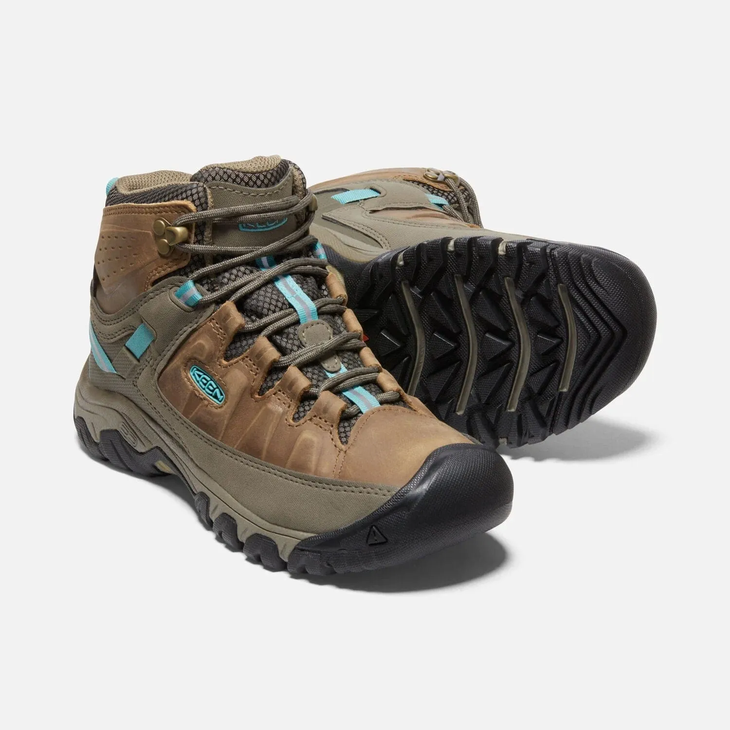 Keen Women's Targhee III Mid Waterproof Boots- Toasted Coconut/ Porcelain