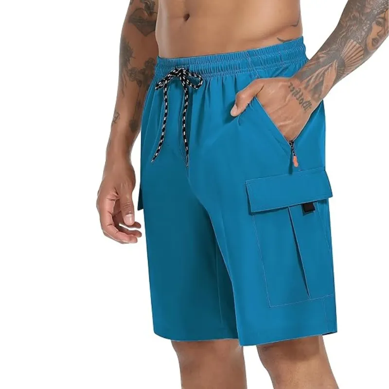 Lightweight Hiking Cargo Shorts – Stretchable Wear With Secure Pockets