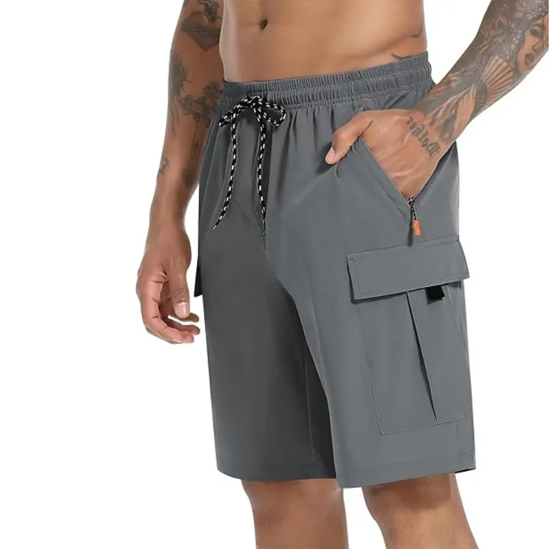 Lightweight Hiking Cargo Shorts – Stretchable Wear With Secure Pockets