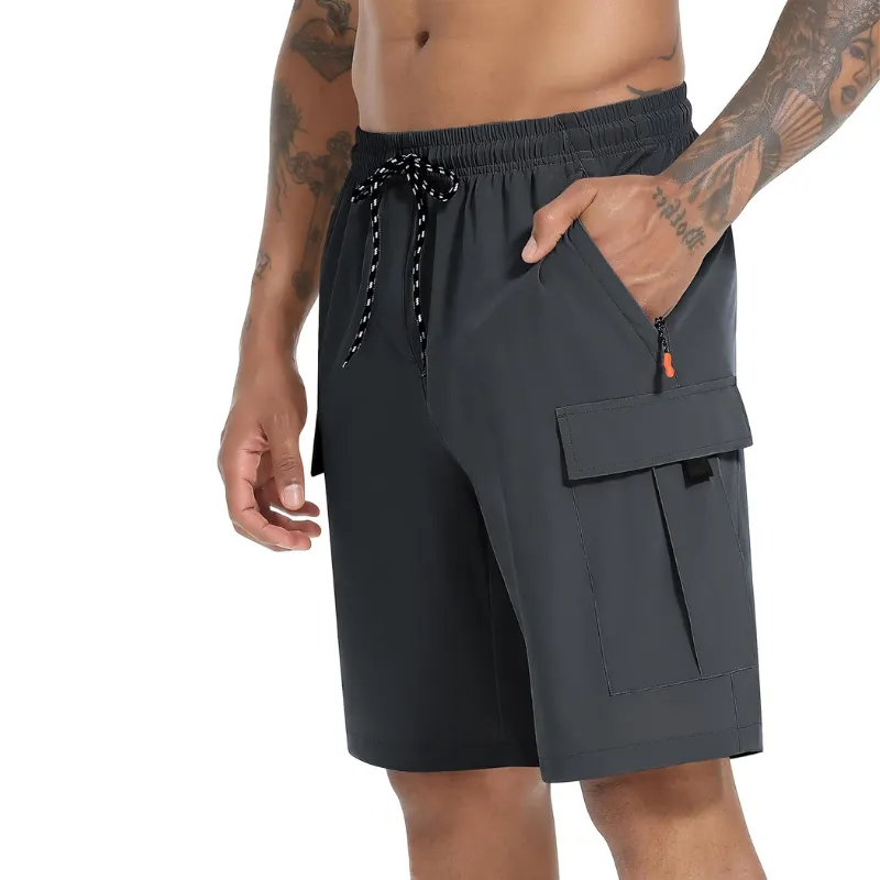 Lightweight Hiking Cargo Shorts – Stretchable Wear With Secure Pockets