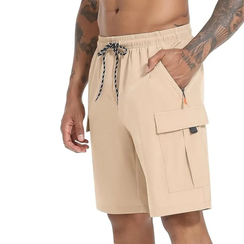 Lightweight Hiking Cargo Shorts – Stretchable Wear With Secure Pockets