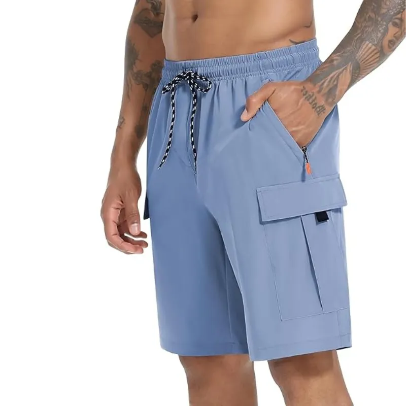Lightweight Hiking Cargo Shorts – Stretchable Wear With Secure Pockets