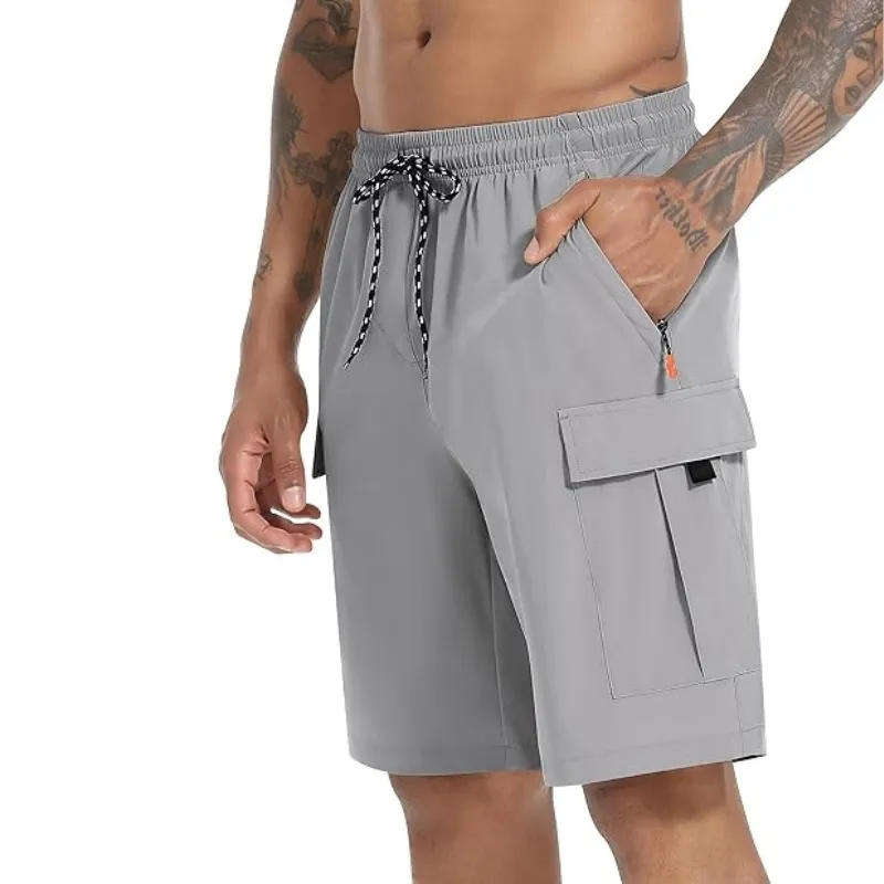Lightweight Hiking Cargo Shorts – Stretchable Wear With Secure Pockets