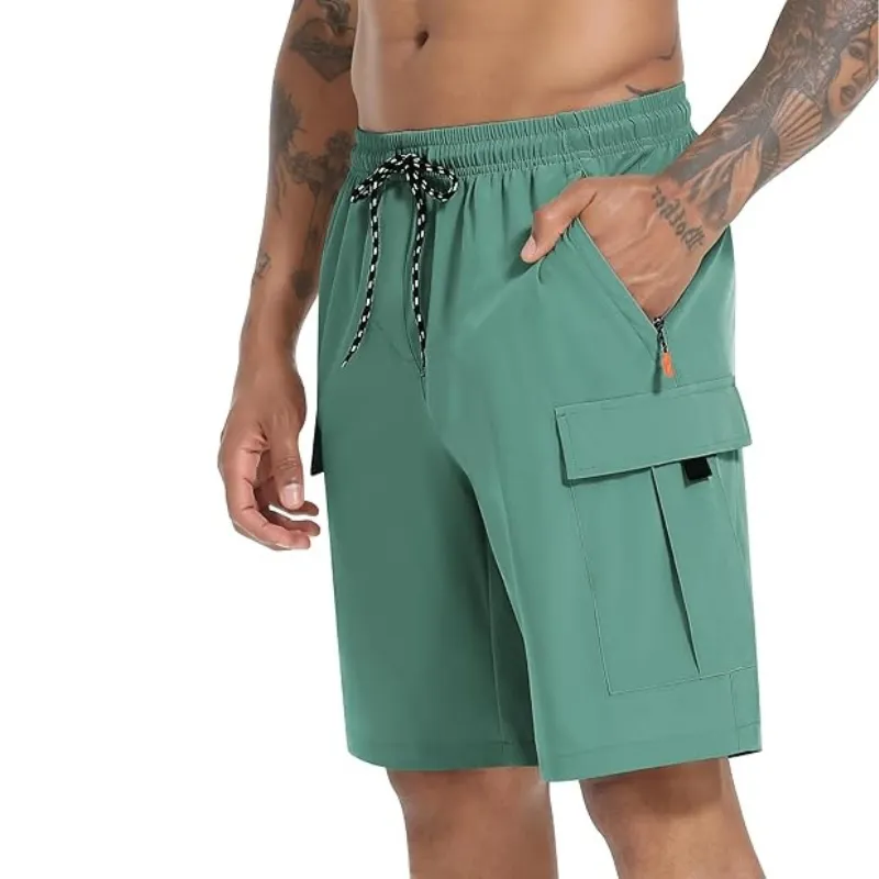 Lightweight Hiking Cargo Shorts – Stretchable Wear With Secure Pockets