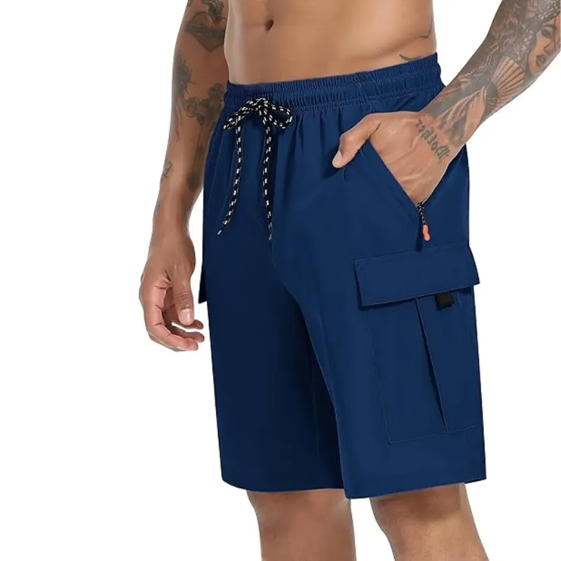 Lightweight Hiking Cargo Shorts – Stretchable Wear With Secure Pockets