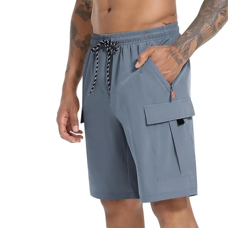 Lightweight Hiking Cargo Shorts – Stretchable Wear With Secure Pockets