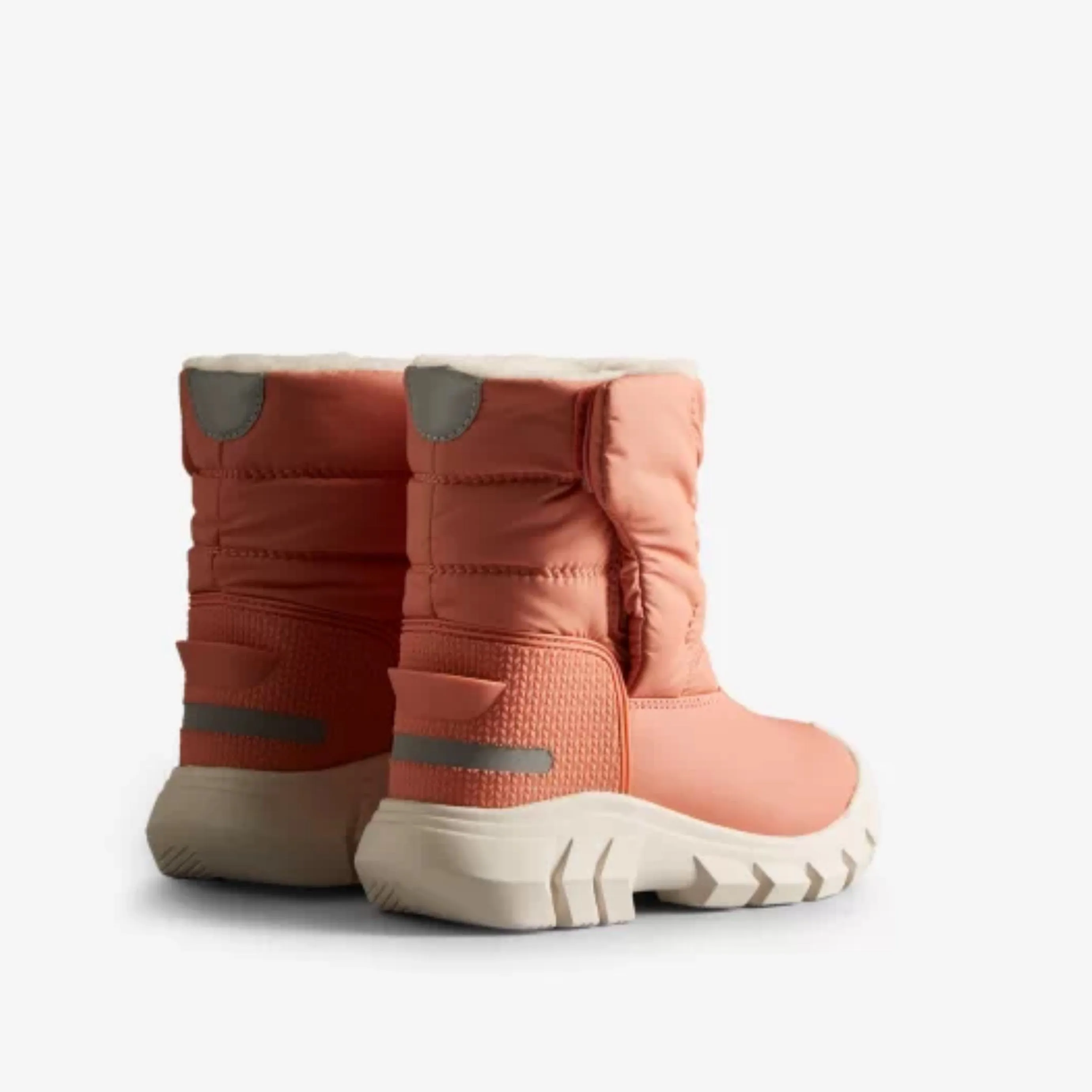 Little Kids Insulated Intrepid Snow Boot (Rough Pink   White Willow)