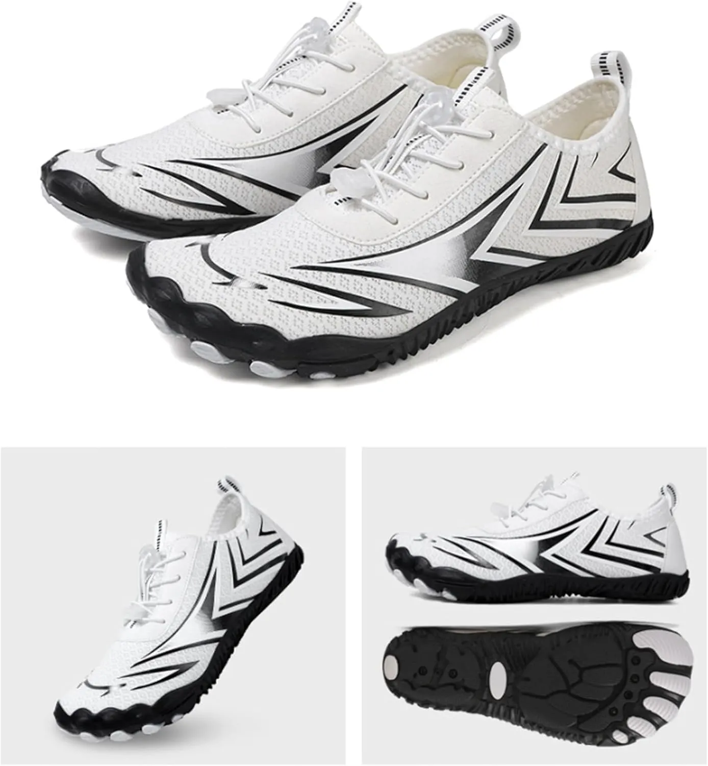 Men's Water Shoes Womens Quick-Dry Water Sock Shoe Wading Diving Swimming Beach Volleyball Summer Non Slip Hiking Shoes Rock Climbing Shoes Beach Accessories for Women Men