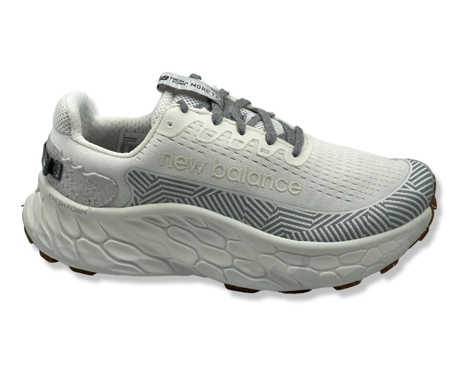 New Balance WTMORUD3 x Vibram Sneakers In White & Gray For Women's