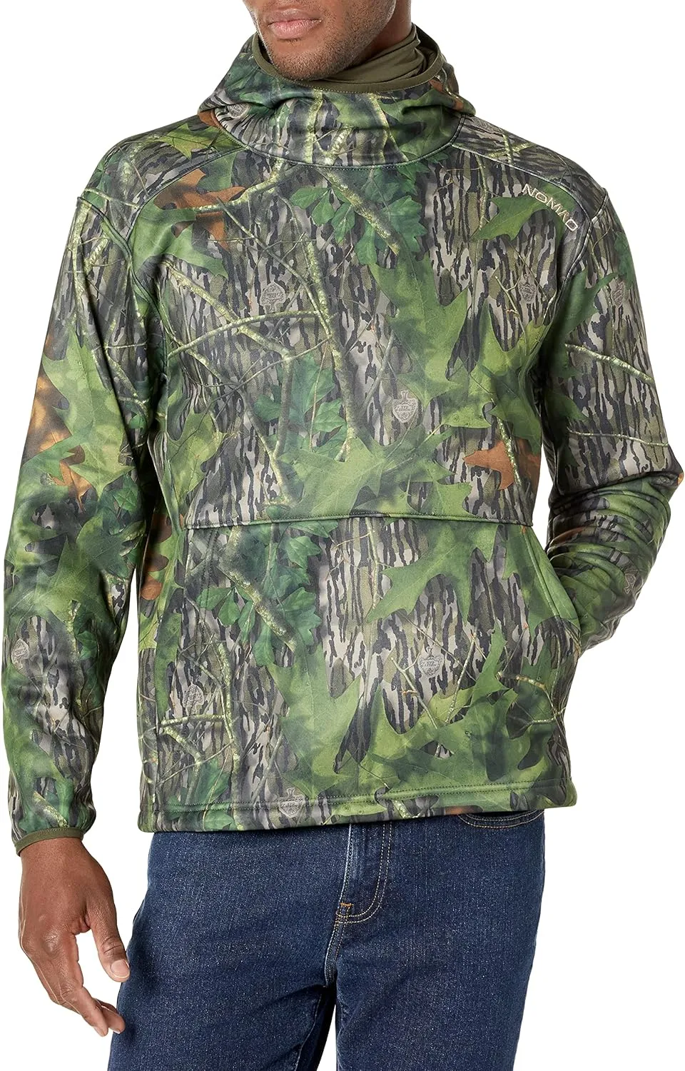 Nomad Men's Longneck Hoodie | Mid-Weight Water Resistant Hunting Fleece