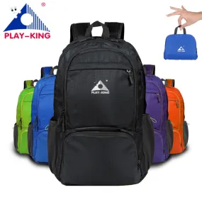 PLAYKING foldable waterproof backpack outdoor travel folding lightweight bag bag sport Hiking gym mochila camping trekking