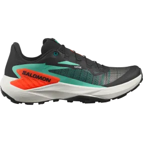Salomon Genesis Trail Running Shoe (Men's) Black Electric Green
