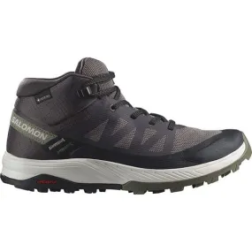 Salomon Women's Outrise Mid Gore-Tex® Hiking Boots- Shale/ Black