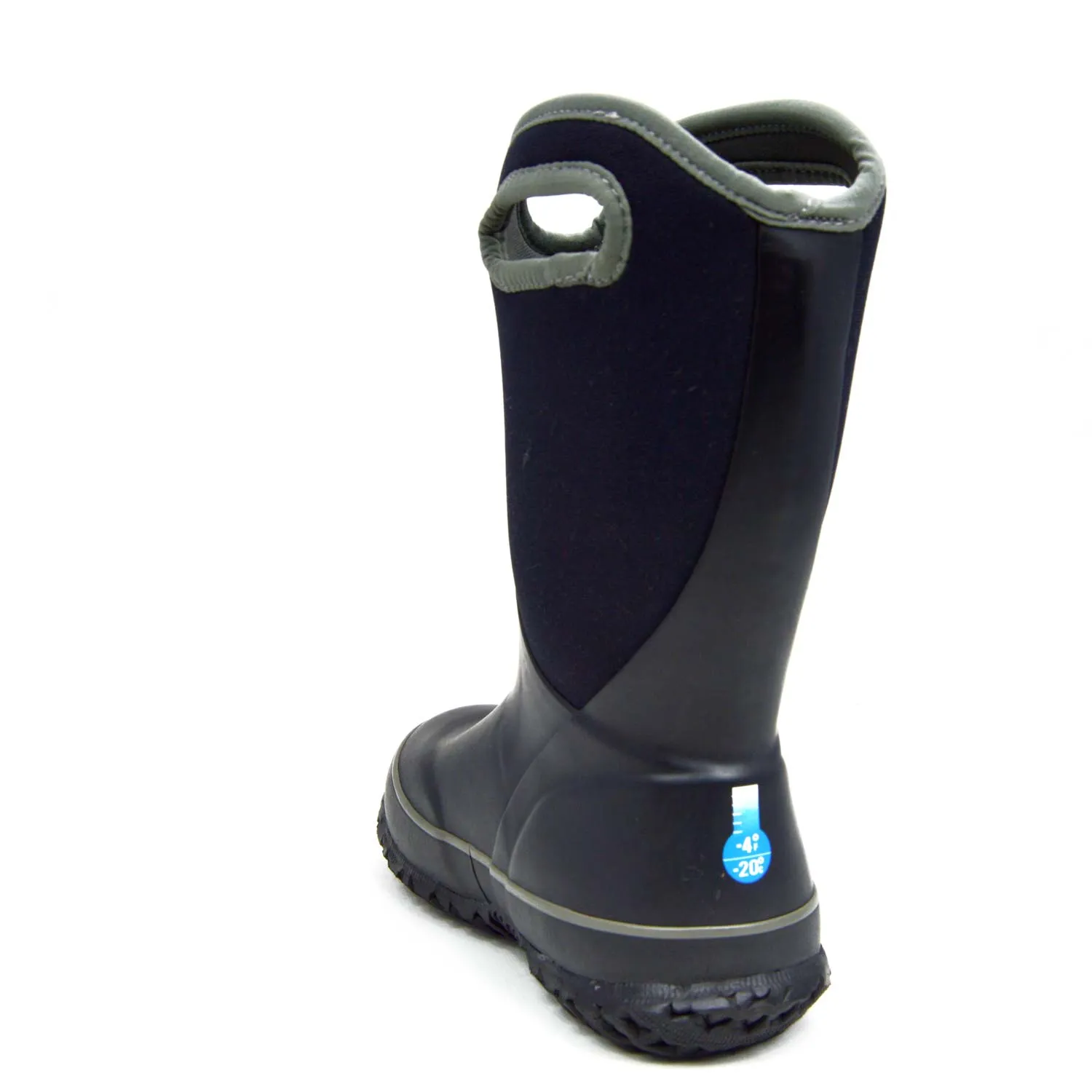 Slushie Black Kids Gumboots
