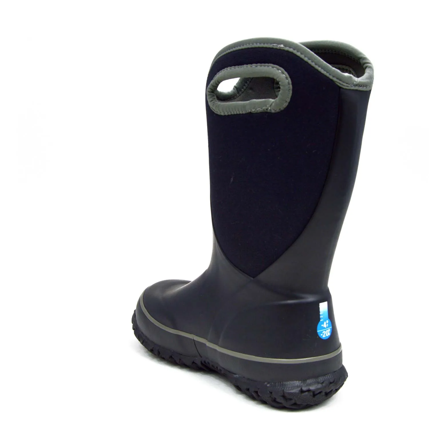 Slushie Black Kids Gumboots