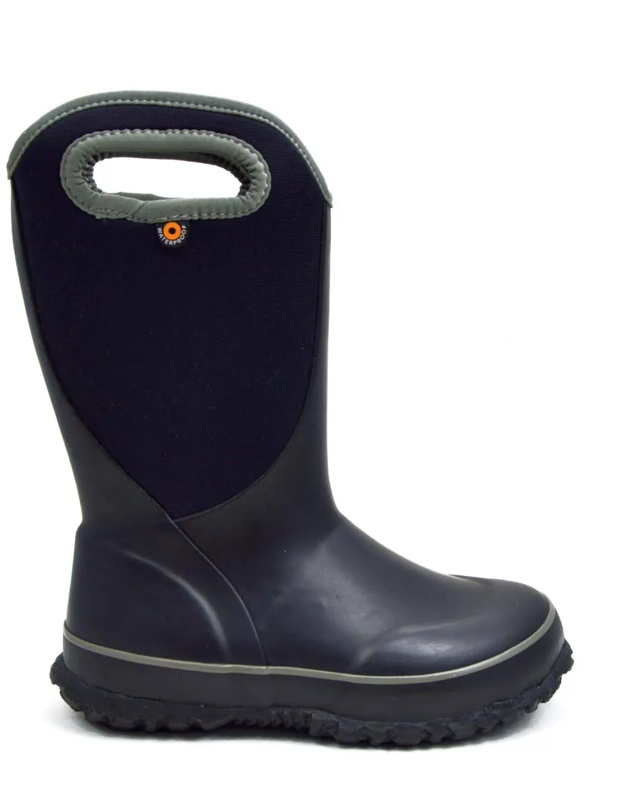 Slushie Black Kids Gumboots