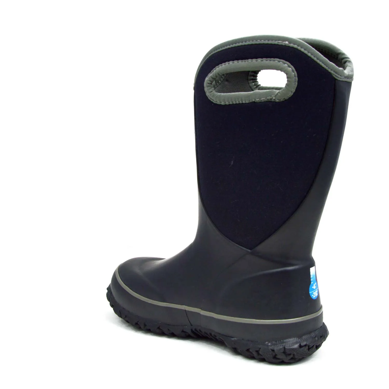 Slushie Black Kids Gumboots