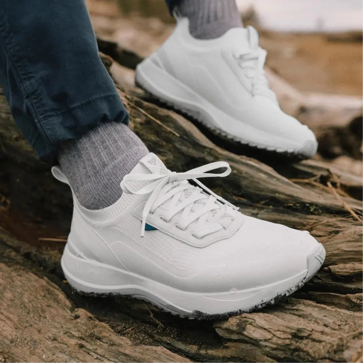 Vessi Men's Stormburst Low Top in White
