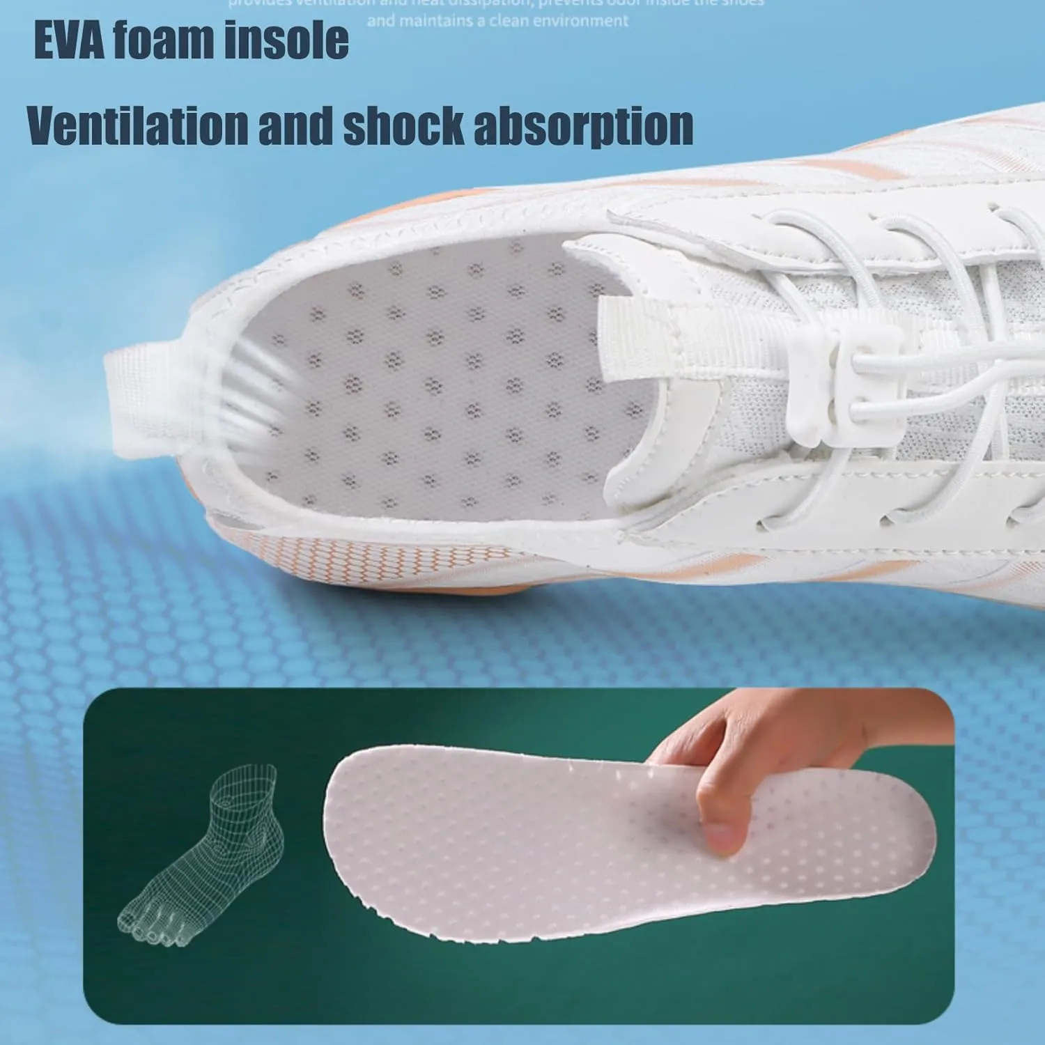 Water Barefoot Shoes Women Men, Hike Quick-Dry Wide Toe Box Minimalist Sneakers, Zero Drop Sole Footwear