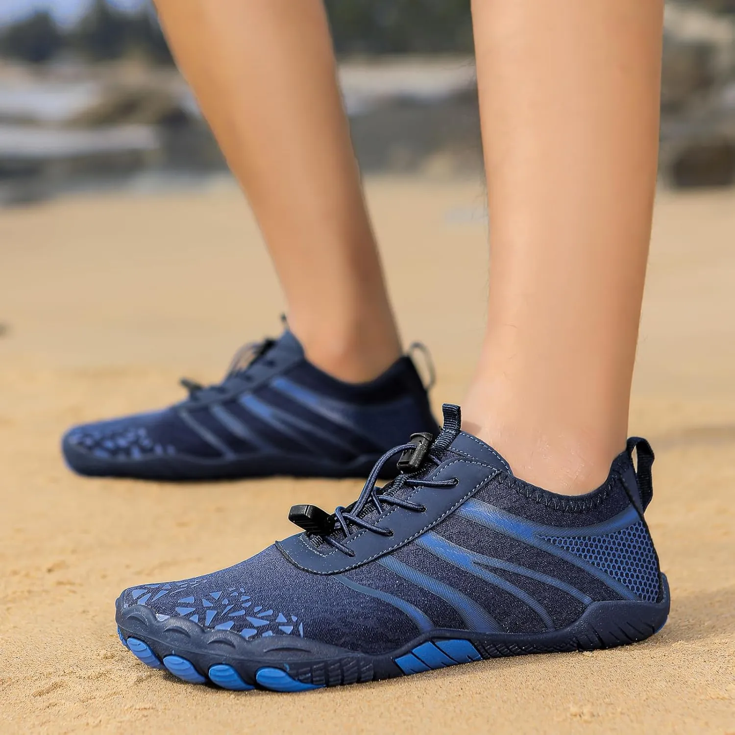 Water Barefoot Shoes Women Men, Hike Quick-Dry Wide Toe Box Minimalist Sneakers, Zero Drop Sole Footwear