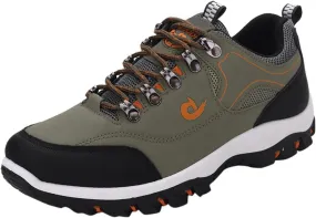 Waterproof Shoes for Men Breathable Trekking Trails Shoes Non-Slip Hiking Shoes Lightweight Casual Walking Shoes