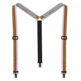 Wingo Fish Skin Suspenders
