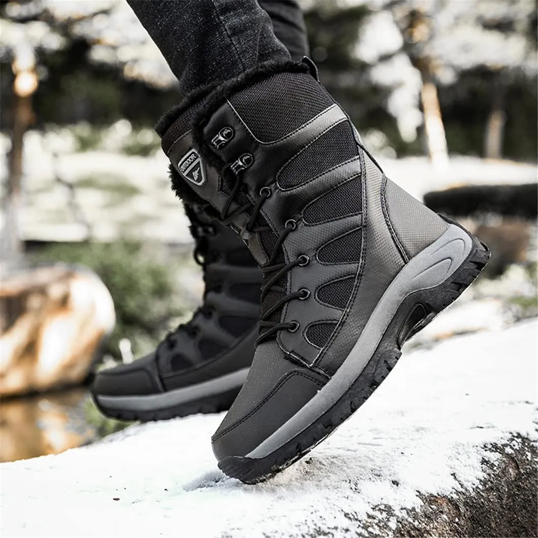 Winter Men Women's Warm Snow Boots Padded Boots Winter Boots Platform Boots
