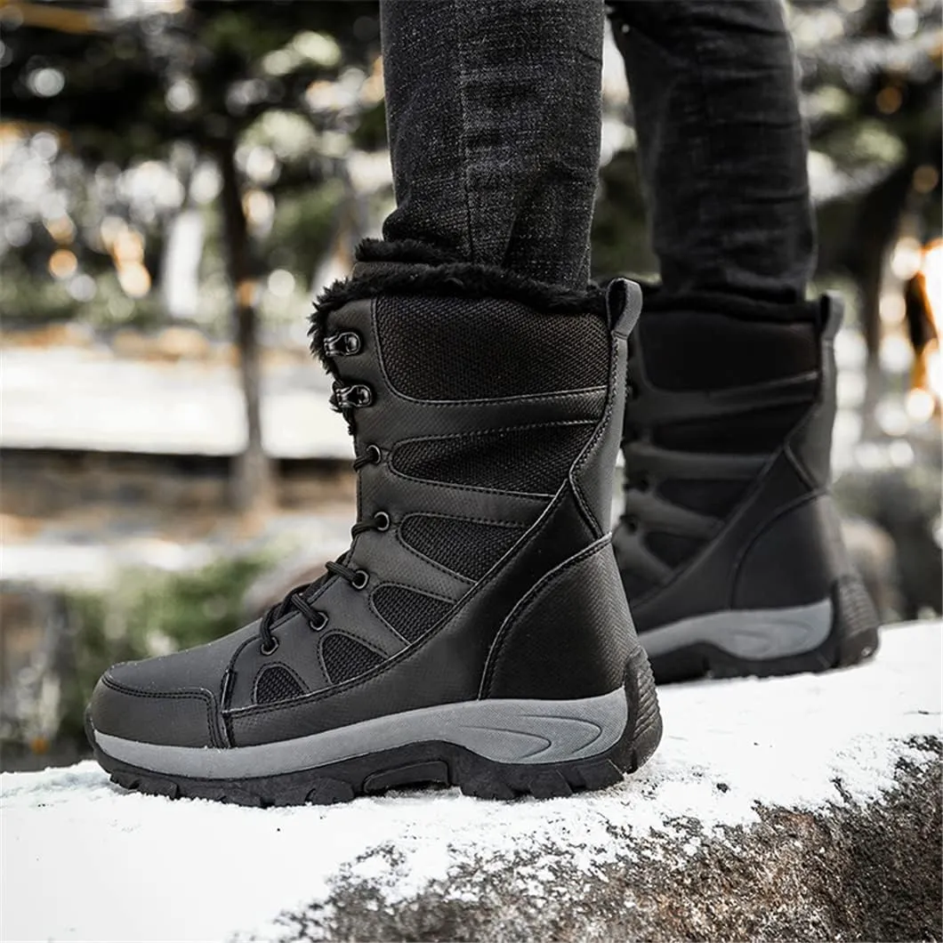 Winter Men Women's Warm Snow Boots Padded Boots Winter Boots Platform Boots
